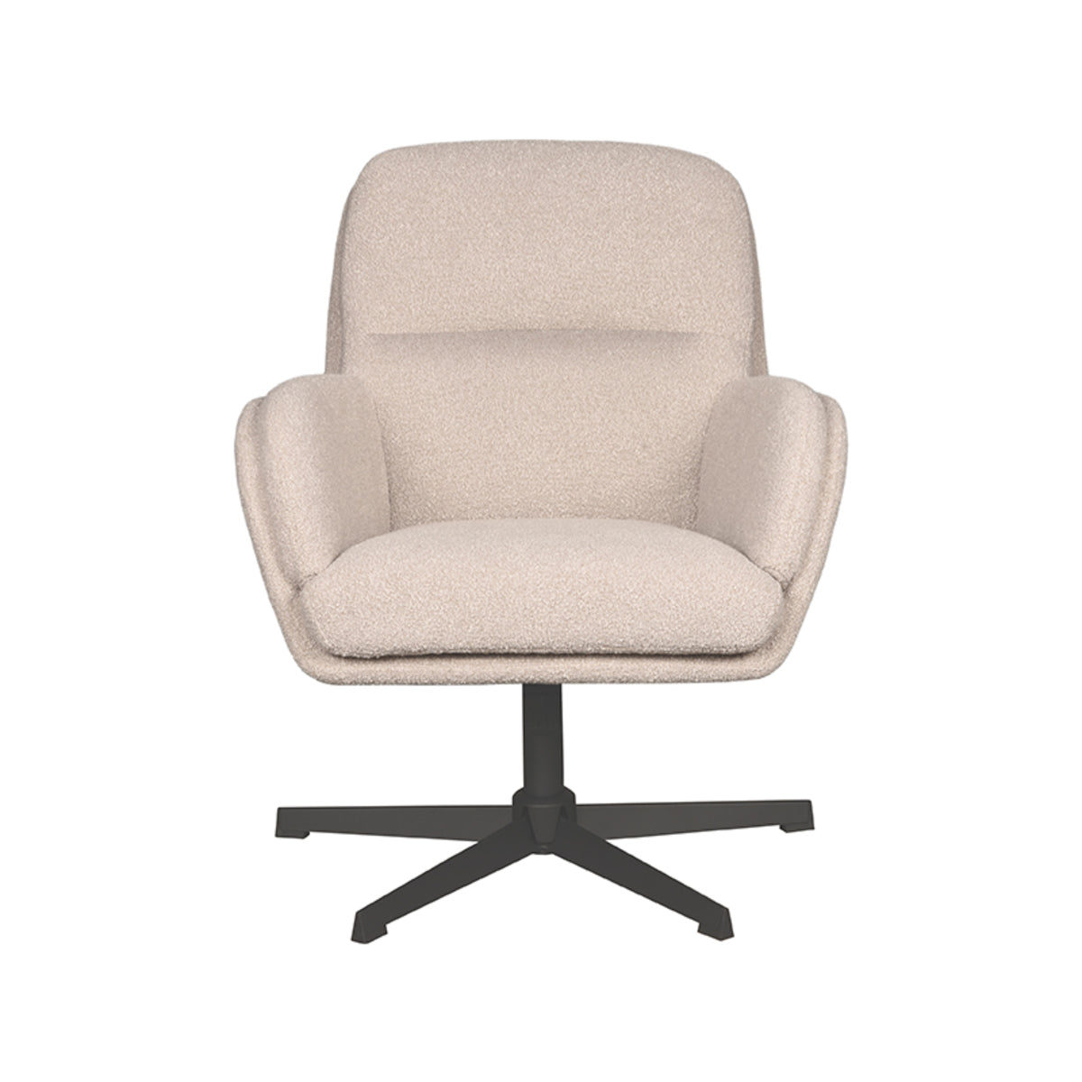 LABEL51 Fauteuil Moss - Naturel - Boucle